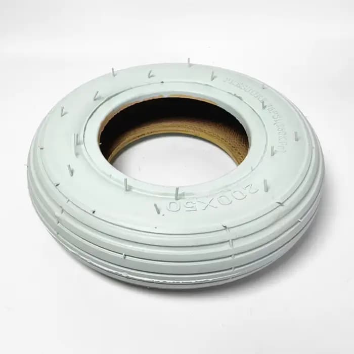 Pneu extérieur gris pour fauteuil roulant électrique
