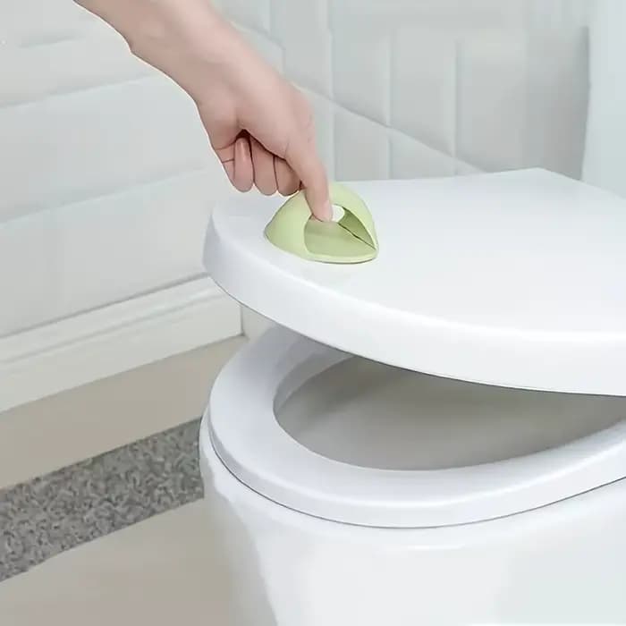 1 poignée de couvercle de toilette