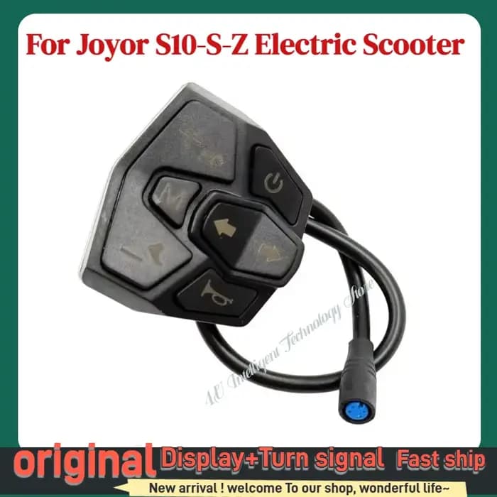 Écran d'affichage du tableau de bord d'origine pour trottinette électrique JOYOR S10 S-Z avec clignotants