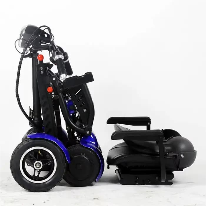 Scooter de mobilité pliable multi-Terrain pour adultes avec 4 roues