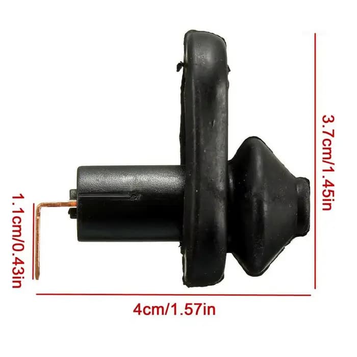 Joli d'éclairage de brouillage de porte de voiture, interrupteur de lampe de porte intérieure automatique, bouton d'éclairage de courtoisie de véhicule, noir, universel