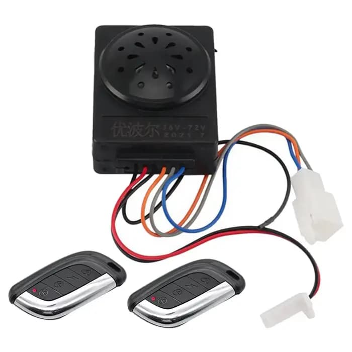 Système d'alarme pour scooter électrique ABUO-3X 36V-72V