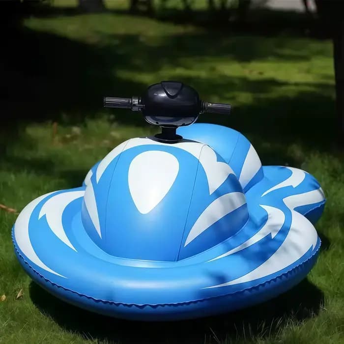 Scooter aquatique gonflable motorisé – Planche de surf motorisée avec poignée de direction pour adultes et usage domestique, pour la piscine/le lac