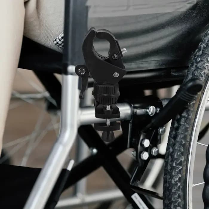 Béquille pour fauteuil roulant
