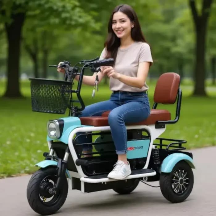 Scooter de mobilité pliable à 3 roues