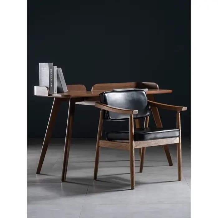 Chaise de salon nordique en bois pour loisirs, mobilier de maison, de salle à manger, Design moderne, fauteuil de négociation pour loisirs