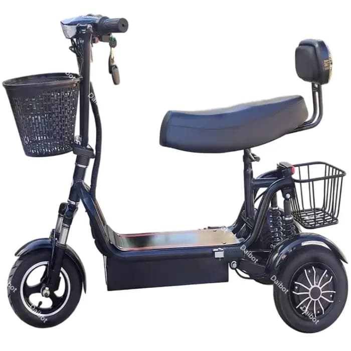 Tricycle électrique pliable à 3 roues