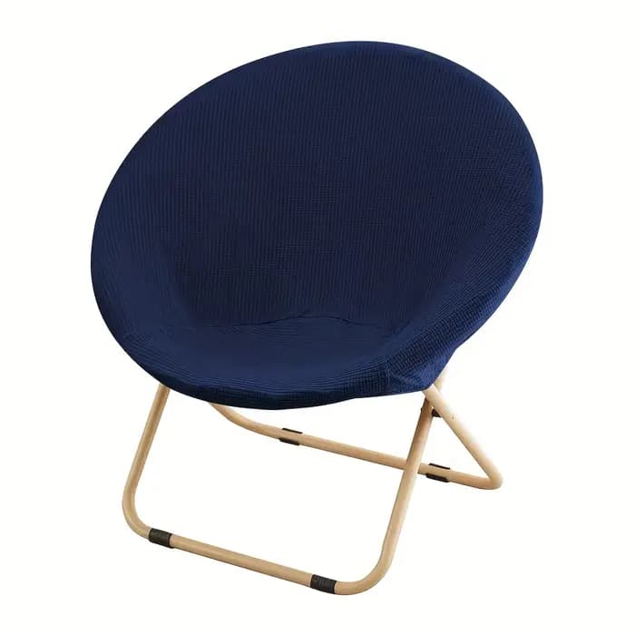 Housse de chaise de patio une pièce avec protection des feuilles intégrée, conception élastique réglable, adaptée aux chaises d'extérieur, balcon, bord de piscine, fête