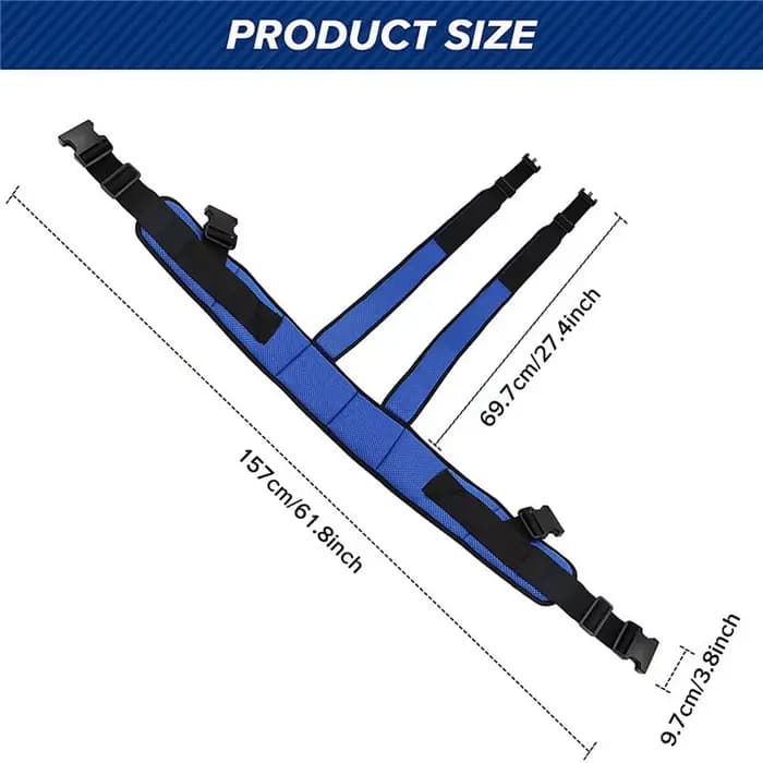 Ceinture de retenue des jambes pour fauteuil roulant