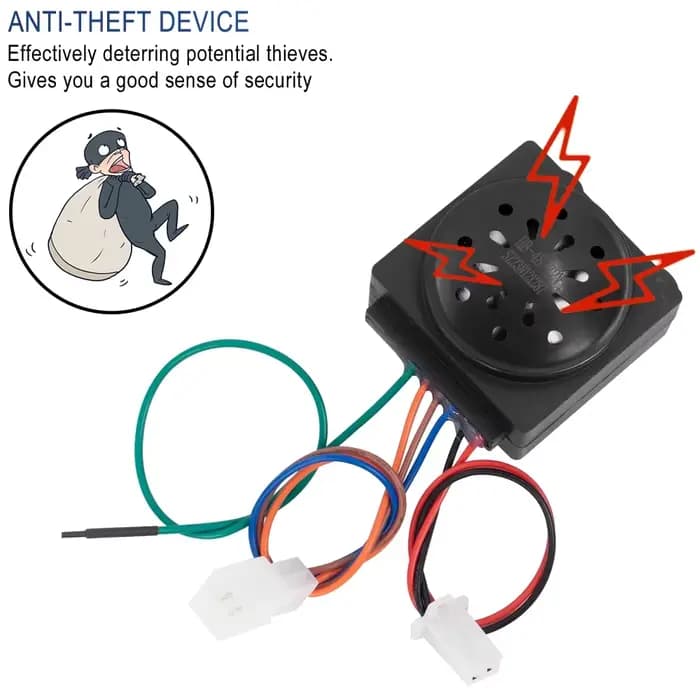 Dispositif antivol pour Scooter électrique 36V-72V