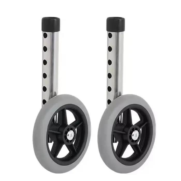 Walker Wheel 5 pouces, remplacement pour marcheurs 1 paire