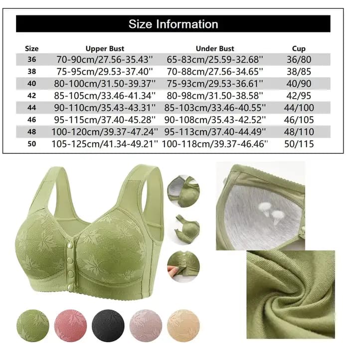 Soutien-gorge de sport grande taille, confortable, sans fil, avec bonnet en coton fin, respirant, soutien et façonnant, imprimé Floral, légèrement rembourré