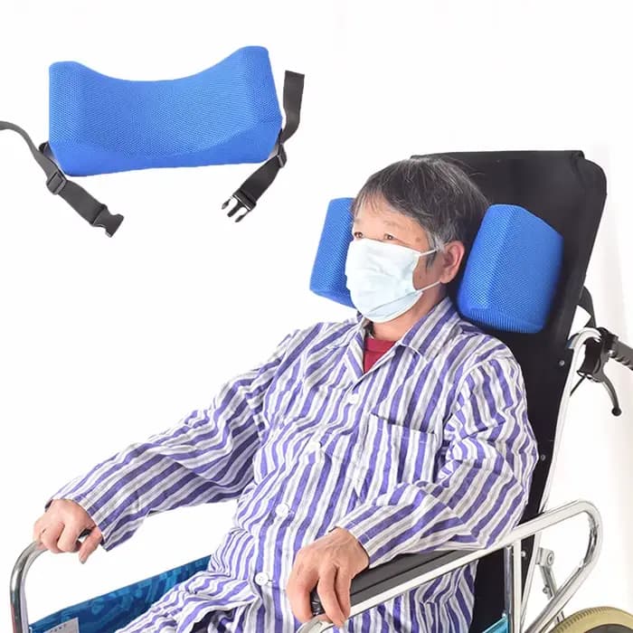 Oreiller pour fauteuil roulant à dossier haut