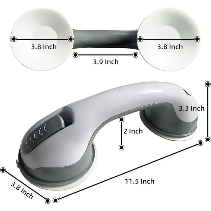 Barre d'appui de douche robuste