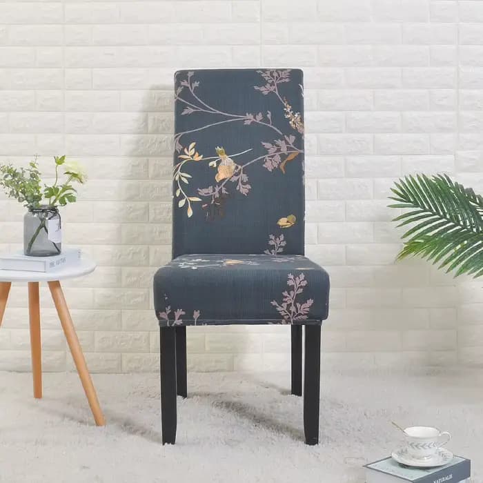 Housses de chaise de salle à manger imprimées de taille XL, grande housse de protection amovible et lavable pour chaise de cuisine, pour salle à manger, Banquet à domicile