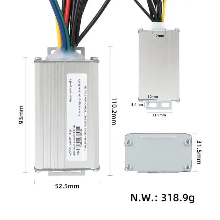 Contrôleur de moteur 20A 48V pour réparation de scooter