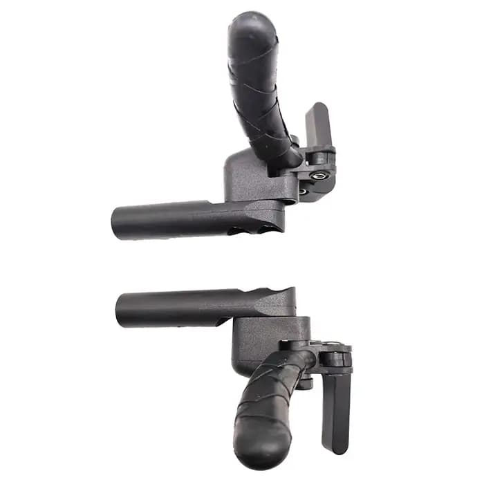 Une paire de freins pour fauteuil roulant