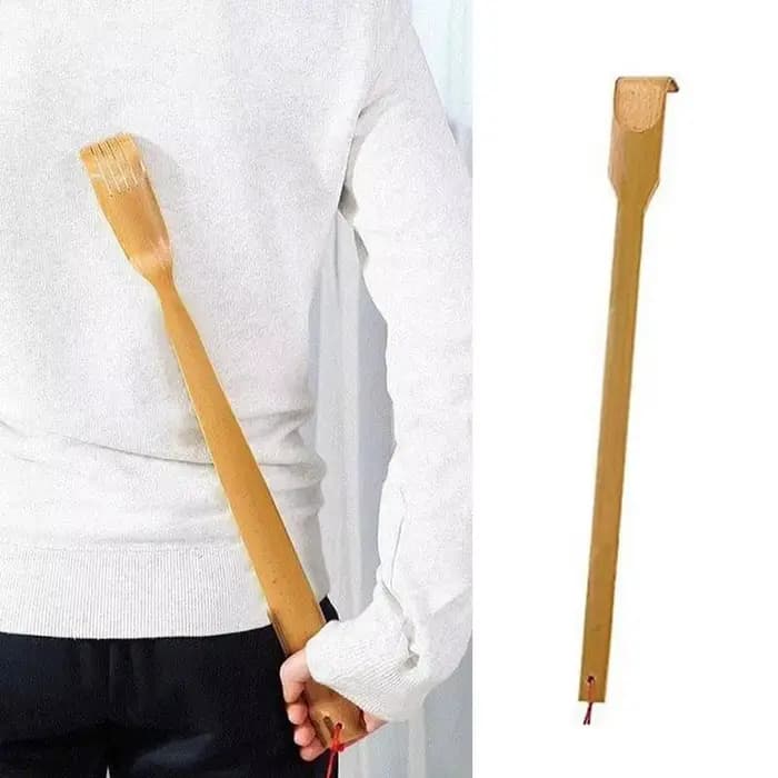 Gratte-dos en bambou pour personnes âgées