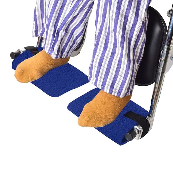 Coussinets de repose-pieds pour fauteuil roulant