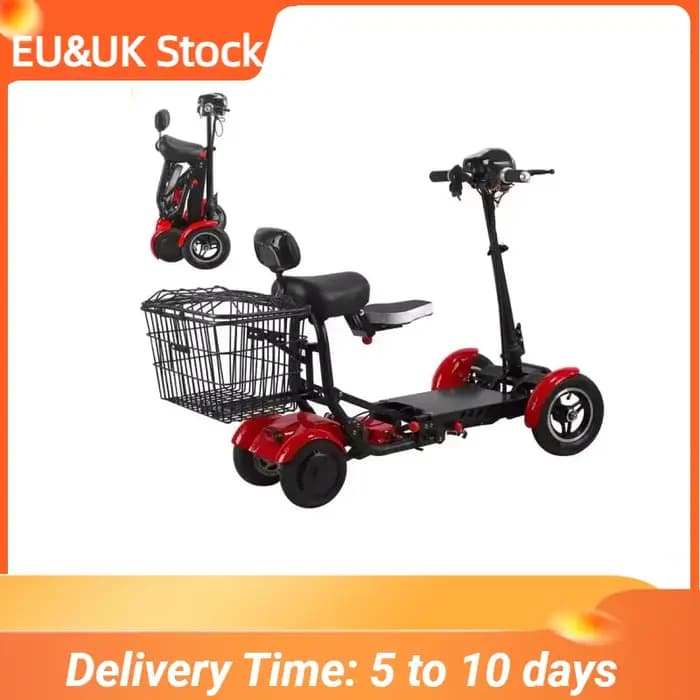 Scooter électrique pliable à Double entraînement