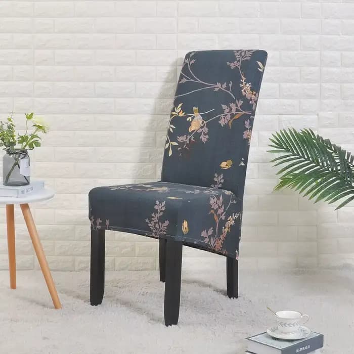 Housses de chaise de salle à manger imprimées de taille XL, grande housse de protection amovible et lavable pour chaise de cuisine, pour salle à manger, Banquet à domicile