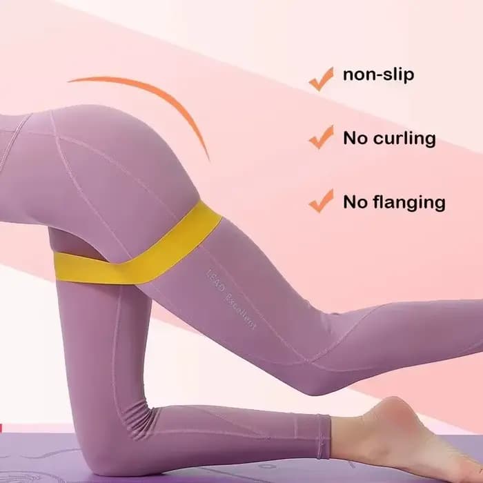 Lot de 5 pièces de ceinture de tension élastique pour le yoga