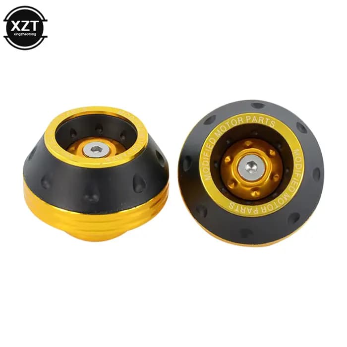 2 pièces moto Scooter Crash Protector roue Protection tampons avant amortisseur tasse curseurs pour Honda BWS