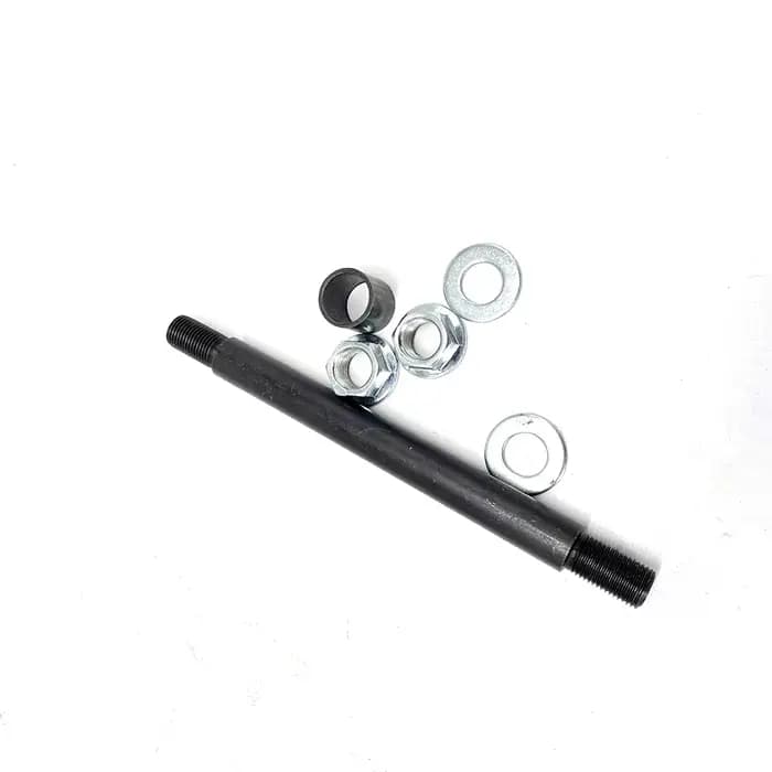 Axe M12 14cm 16cm 18cm de longueur roues avant et arrière pour Scooter électrique