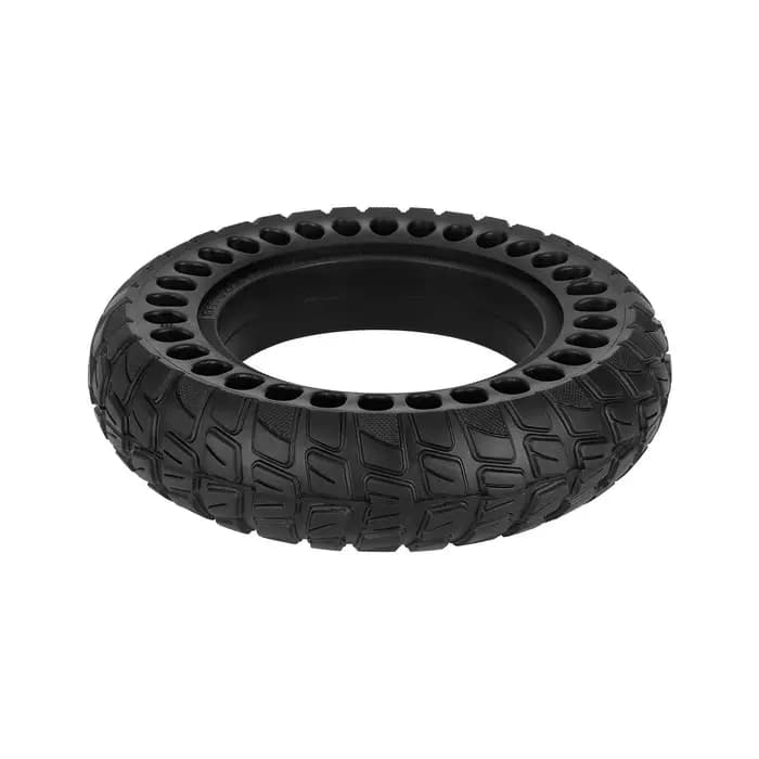 Pneu plein alvéolé anti-crevaison 10x2.50 de 10 pouces pour trottinette électrique universelle sans pneumatique
