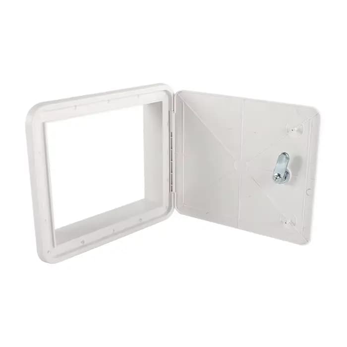 Pièce de camping-car DREAMRV, trappe de caravane RV verrouillable blanche