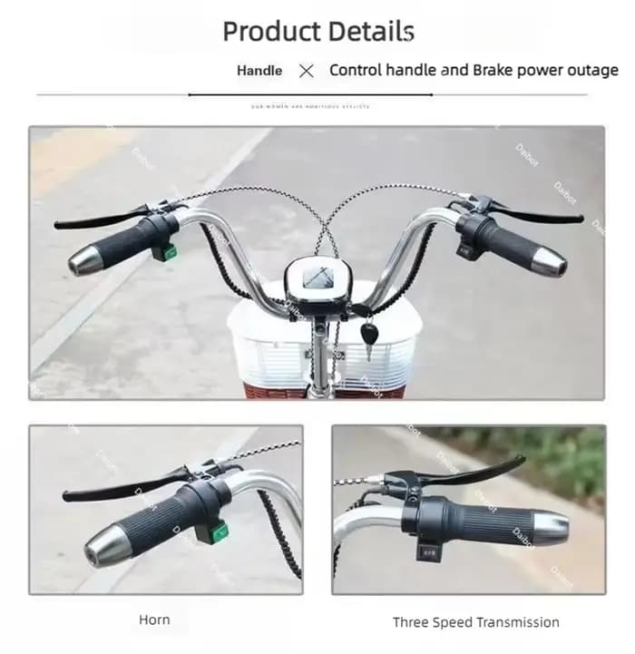 Tricycle électrique pour personnes âgées