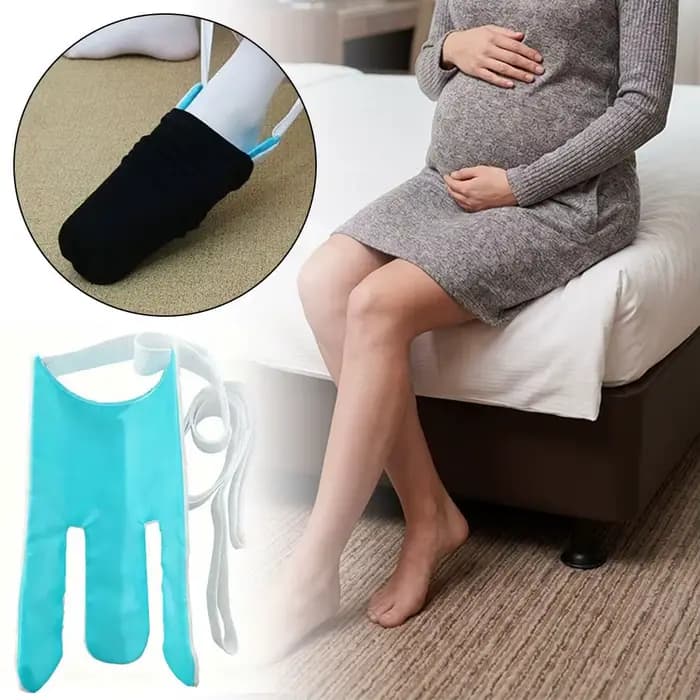 Aide à la pose des chaussettes