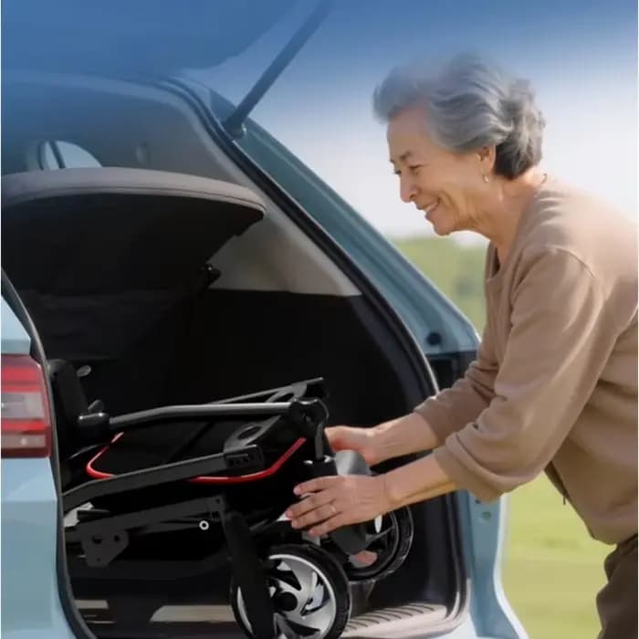 Scooter de mobilité adulte pliable léger