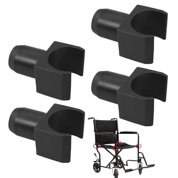 Rail de siège de fauteuil roulant en plastique