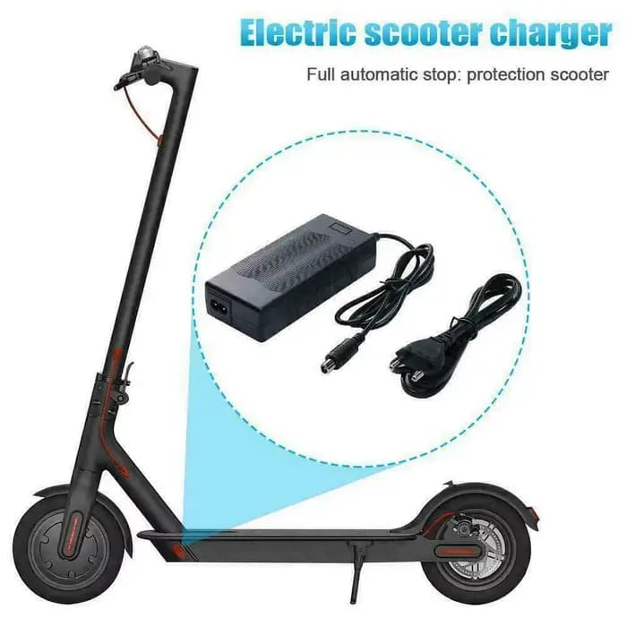 Chargeur de Scooter pour Ninebot Es1 Es2 Es4 E22 E25 F40 F20 42V 2A