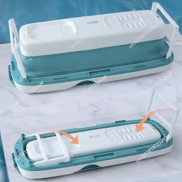 Baignoire pliable pour adulte, épaissie, pour vapeur corporelle complète, extra longue et grande, utilisable assise ou allongée à domicile