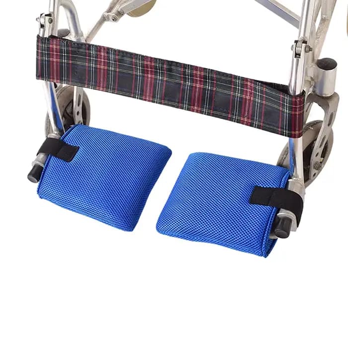 Coussinets de protection pour repose-pieds de fauteuil roulant
