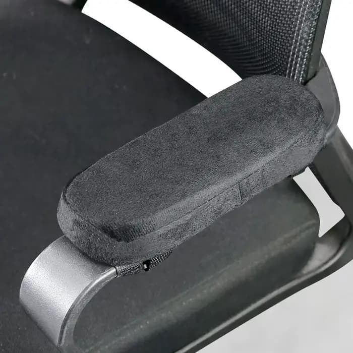 Coussins d'accoudoir en mousse à mémoire de forme pour chaise de bureau, support de coude, coussin de soulagement de la pression, oreiller d'accoudoir pour chaise de bureau à domicile ou de gaming