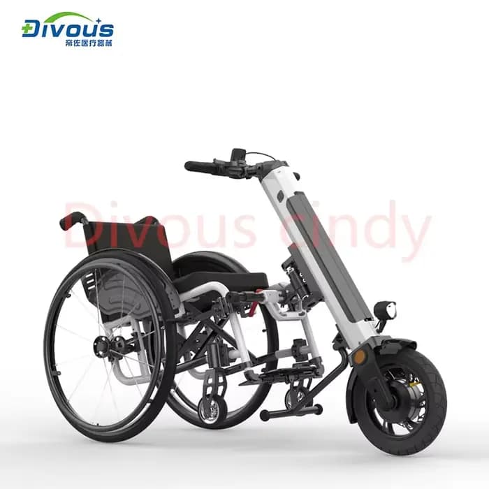 Vélo à main électrique pour fauteuil roulant