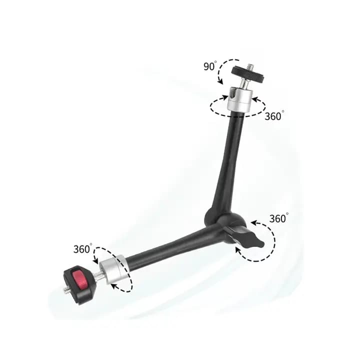Bras articulé magique à friction réglable de 11 pouces