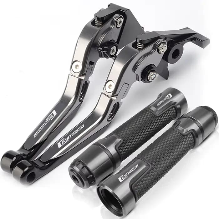 Leviers de frein et d'embrayage CNC réglables, poignée antidérapante, pour moto et Scooter BMW C650SPORT C 650 SPORT 2015 2016 2017