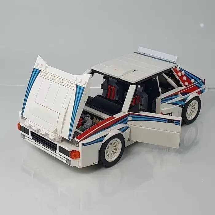 MOC-141377 Rallye Monte Carlo Lancia Supercar 1309PCS Modèle de blocs de construction Jouet créatif d'intelligence Cadeau d'anniversaire