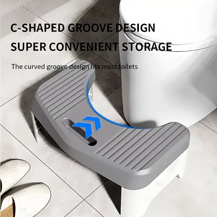 Tabouret de toilette confortable pour adultes