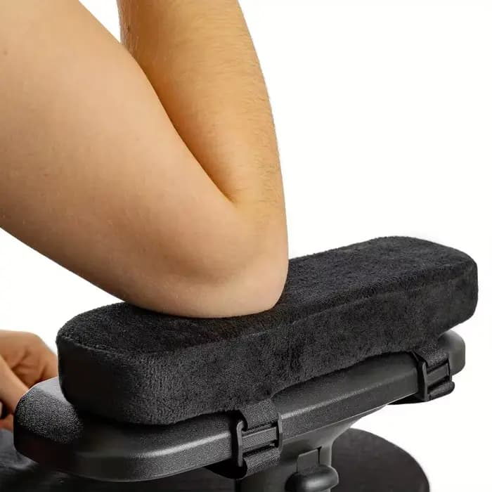 Coussinets d'accoudoir en mousse à mémoire de forme pour chaise de bureau, ajustement universel, Support de coude, housse de soulagement de la pression des bras pour chaises de bureau
