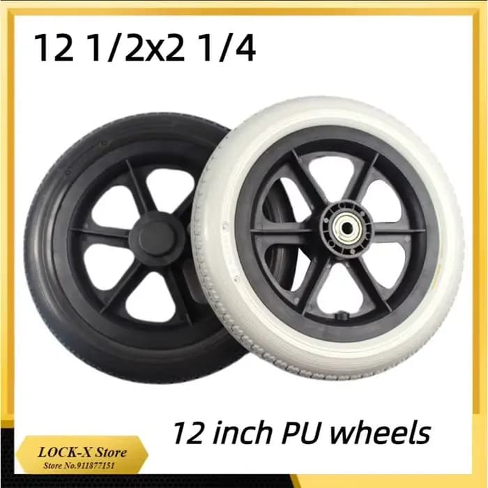 Roue professionnelle en PU de 12 pouces