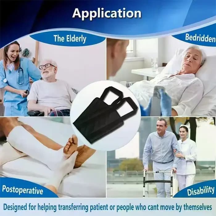 Ceinture de transfert et de levage de sécurité pour patients paralysés