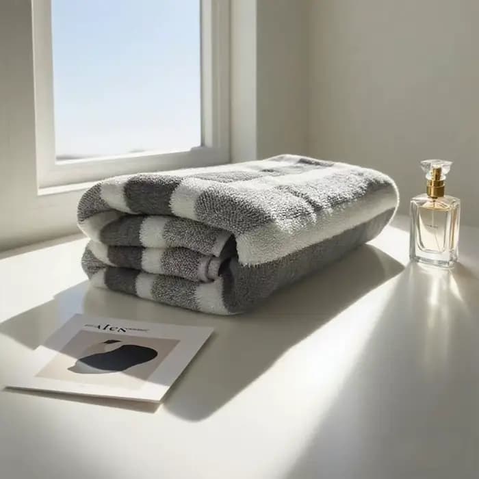 Serviette de bain épaisse, 1 paquet, forte absorption d'eau et séchage rapide, ne perd pas, durable – très adaptée aux familles, aux plages,