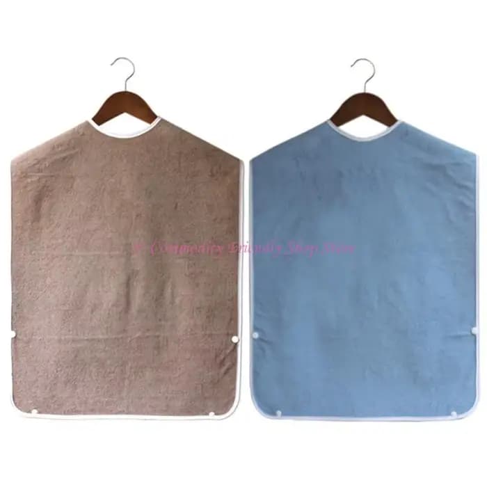 85ae 78x45cm Repas pour adultes imperméables manger Bib Bib âgé repas âgés.