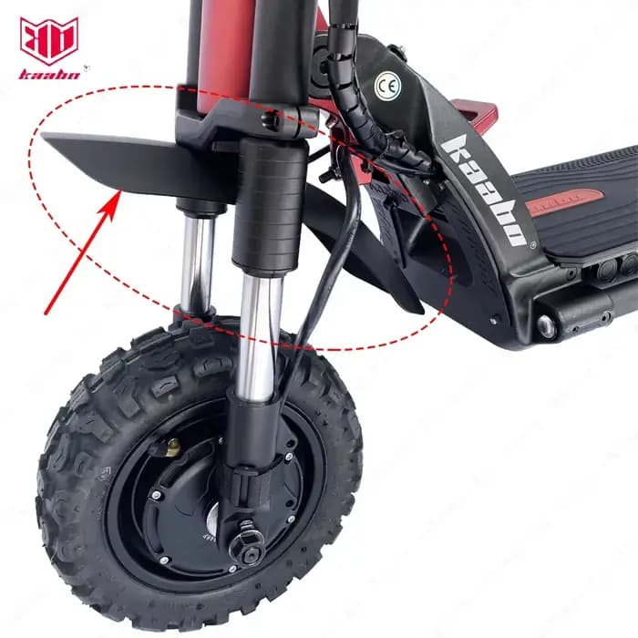 Garde-boue avant d'origine Kaabo 11 pouces pour scooter