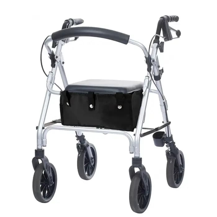 Sac de rangement pliable pour déambulateur à roulettes